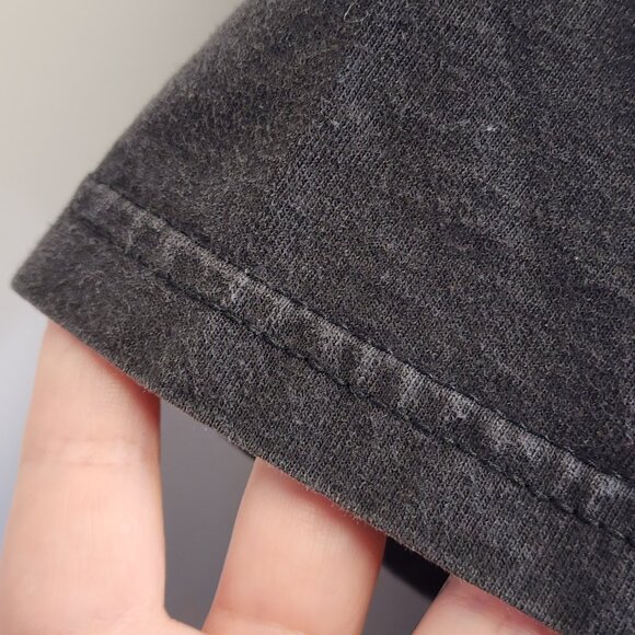 True Vintage 90s/00s XL WWF World Wrestling Federation Faded Black Logo Shirt - Picture 5 of 8